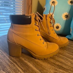 Zigi Soho Mustard Heeled Boots